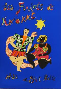 Niki de SAINT PHALLE - Les fiancés de Knokke, Sérigraphie, 1992 2
