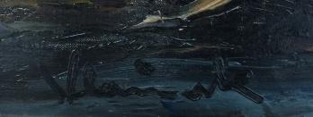 Maurice de VLAMINCK (1876-1958) - Manoir sous l’orage, Huile sur toile signée 2