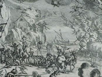 Jacques CALLOT (1592-1635) - «La tentation de Saint Antoine», 1635 2