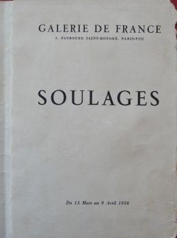 Pierre Soulages : Eau-forte III, Eau-forte originale, signée - 1956 2
