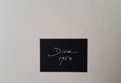 Pierre Mourgue - Illustration de Pierre Mourgue pour la maison de haute couture Dior 2