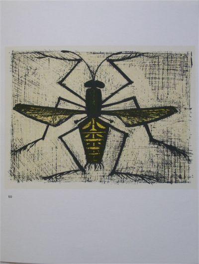 BUFFET Bernard (d’après) : les insecte - 10 Lithographies 2