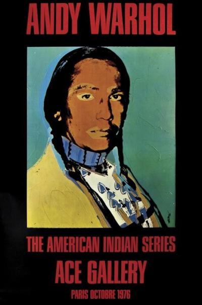 Andy WARHOL - The American Indian Series, 1975 - Impression offset 2