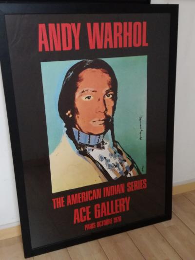 Andy WARHOL - The American Indian Series, 1975 - Impression offset 2