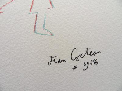 Jean COCTEAU : Le fils du Torero - Lithographie Signée, 1961 2