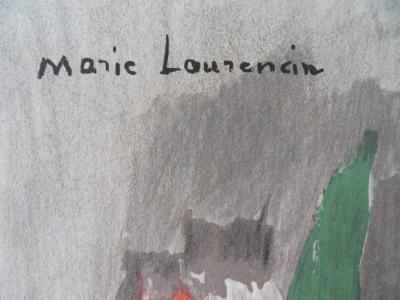 Marie LAURENCIN (d’après) - Jeune-fille au bouquet, Lithographie 2