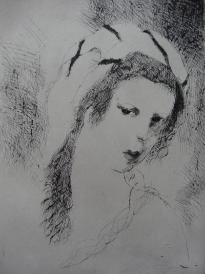 Marie LAURENCIN - Jeanne, Gravure originale à l’eau forte 2