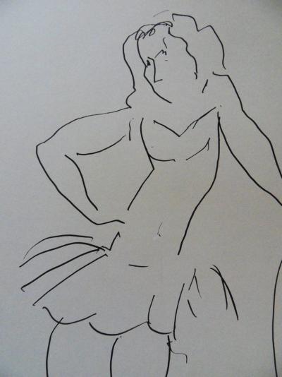 Henri MATISSE - Christiane - Danseuse, Affiche lithographique 2