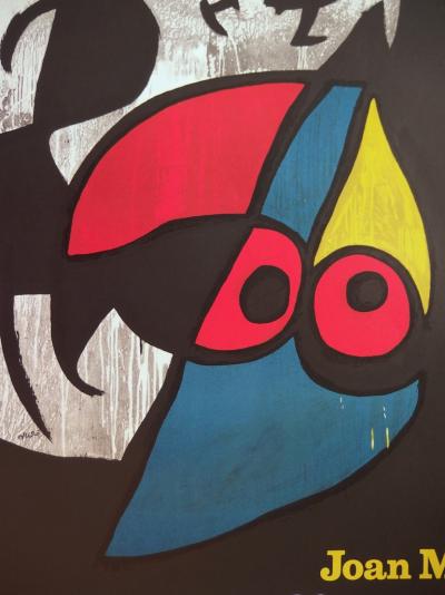 Joan Miro : Oiseau, Lithographie originale, signée 2