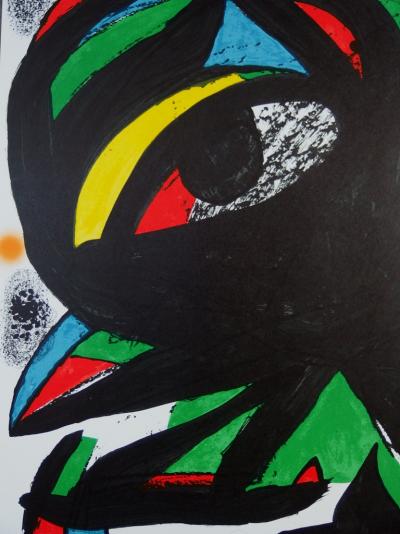 Joan Miro : Fundacio Joan Miro, Lithographie originale - 1975 2