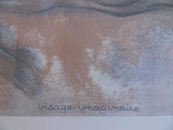 Jean-Paul CLEREN - Visage imaginaire, Lithographie 2