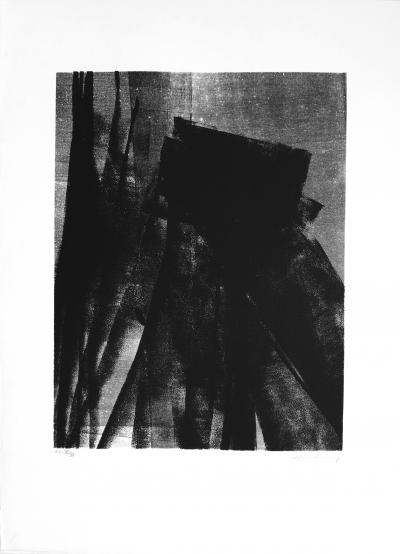 Hans HARTUNG - Al, 1977, Lithographie signée 2