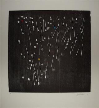 Hans HARTUNG - Sans titre, 1973 - Gravure sur bois signée au crayon 2