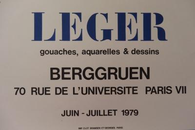 Fernand LÉGER - Gouaches, aquarelles & dessins, Lithographie 1979 2