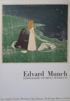 Edvard MUNCH (d’après) - Vieillesse et Jeunesse - Affiche originale, 1969 2