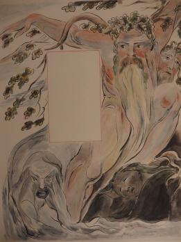 William BLAKE (d’après) - L’âme des arbres, Lithographie, 1972 2