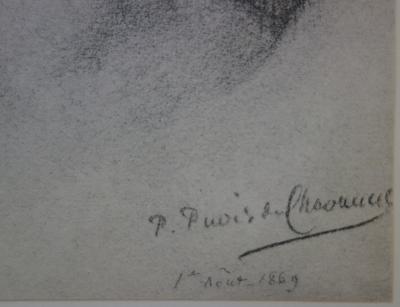 Pierre Puvis de Chavannes - L’Espérance, Lithographie originale  signée (1897) 2