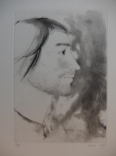 Michel CIRY - Portrait d’homme, Gravure et aquatinte signée 2