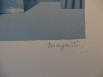 René MAGRITTE (d’après) (1898-1967) - La Peine perdue, Lithographie signée 2