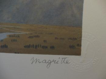 René MAGRITTE - La Corde Sensible, Lithographie signée 2
