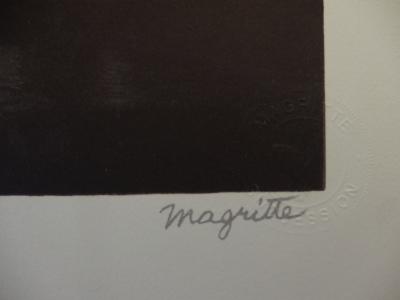 René MAGRITTE (1898-1967) - L’Empire des Lumières, Lithographie 2
