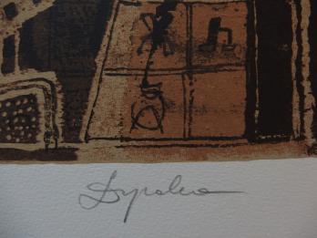 Lidia SYROKA - Ecrits premiers, Lithographie originale signée 2