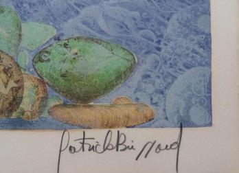 Patrick BRISSAUD - Le roi foudre, Lithographie originale signée 2