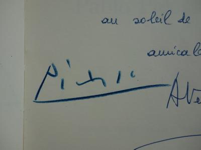 Pablo PICASSO - Grande dédicace autographe signée (1952) 2