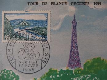 Kees VAN DONGEN - L’arrivée du Tour de France 1955, Lithographie 2