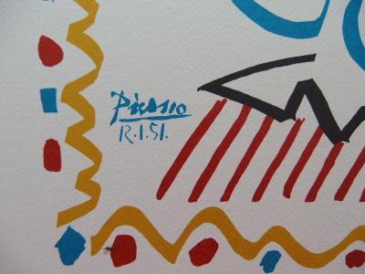 Pablo PICASSO (d’après) - Carnaval : le roi, Lithographie signée 2