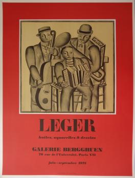 Fernand LÉGER - Huiles, aquarelles & dessins, 1975, Lithographie 2