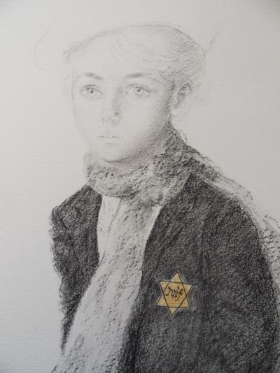 Lucien Philippe MORETTI - L’étoile jaune, Lithographie originale signée 2