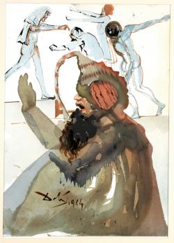 Salvador DALI - Ioseph et fratres in Egypto, 1967, Estampe 2