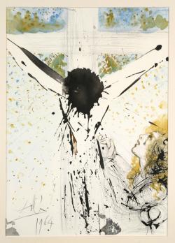 Salvador DALI - Tolle, tolle, crucifige eum, 1967, Lithographie signée 2