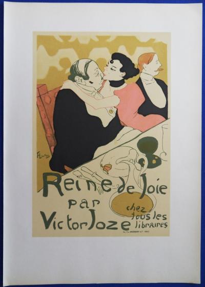 Henri de TOULOUSE LAUTREC - Reine de Joie, Lithographie 1946 2