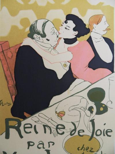 Henri de TOULOUSE LAUTREC - Reine de Joie, Lithographie 1946 2