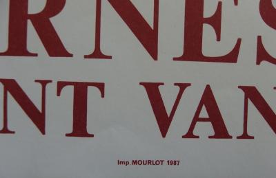 Vincent VAN GOGH (d’après) - Les Tournesols, affiche lithographique 2