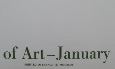 Edvard MUNCH - Jeunesse et vieillesse, Affiche lithographique originale 1969 2