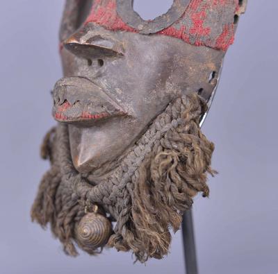 ART PRIMITIF AFRICAIN - masque de pompier Dan de Côte d’Ivoire 2