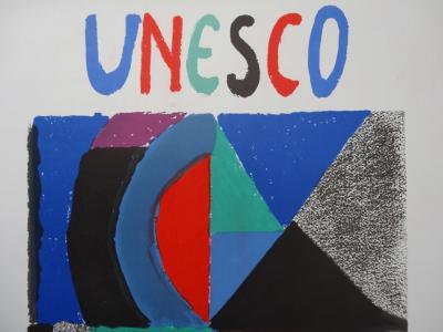 Sonia DELAUNAY - UNESCO, Lithographie originale 2