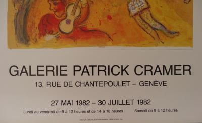 Marc CHAGALL - Le cirque, 1982 - Affiche 2