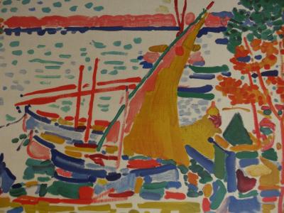 André DERAIN (d’après) - Port de Collioure, Lithographie signée 2