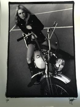 Just JAECKIN - Brigitte Bardot (Harley Davidson) - Tirage pigmentaire 2