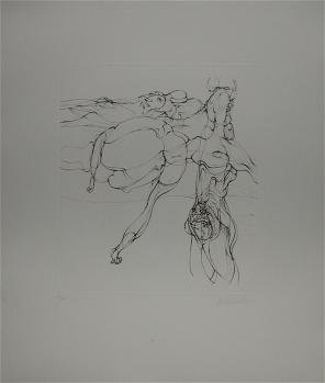 Hans BELLMER - Sans titre, 1973  - Gravure signée au crayon 2