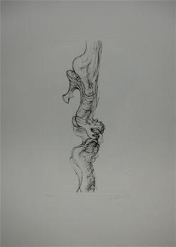 Hans BELLMER - Sans titre, 1973 - Gravure signée au crayon 2