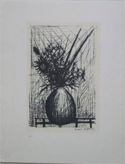 Bernard BUFFET (d’après) -  Les Fleurs, 1967 - 10 lithographies 2