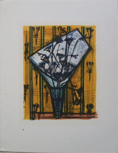 Bernard BUFFET - 10 lithographies - Les Fleurs  1967 2