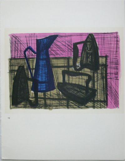 Bernard BUFFET - 6 lithographies - Natures Mortes  1967 2
