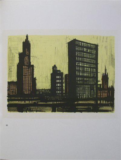 Bernard BUFFET - 10 lithographies - NEW YORK  1967 2