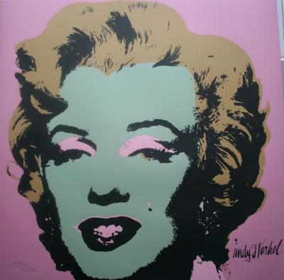 Andy WARHOL (d’après) - Série de 10 Marilyn Monroe (1967), Granolithographie 2
